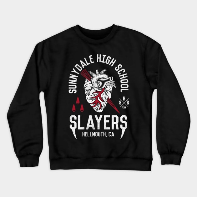 Sunnydale Slayers Crewneck Sweatshirt by Nemons